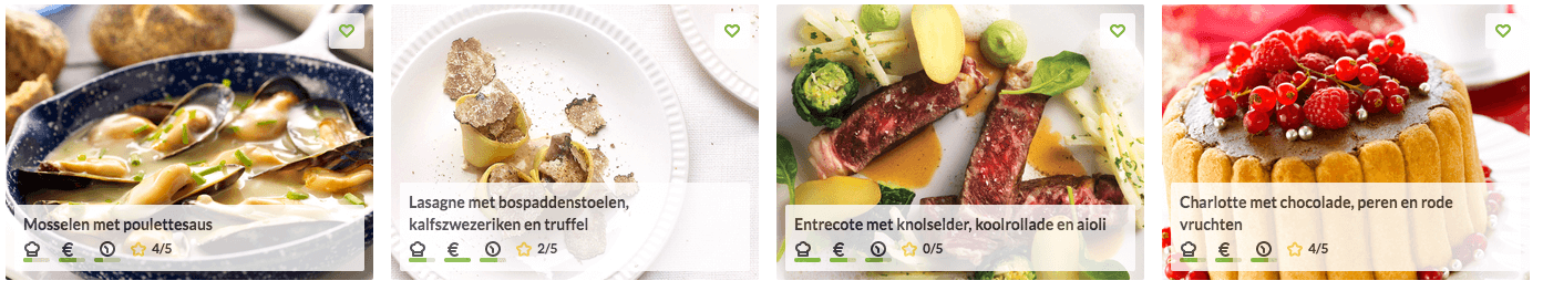 recepten uit delhaize maaltijdbox