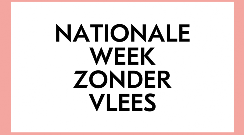 week zonder vlees 2019