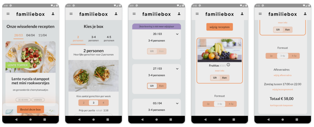 de familiebox app voor ios en android