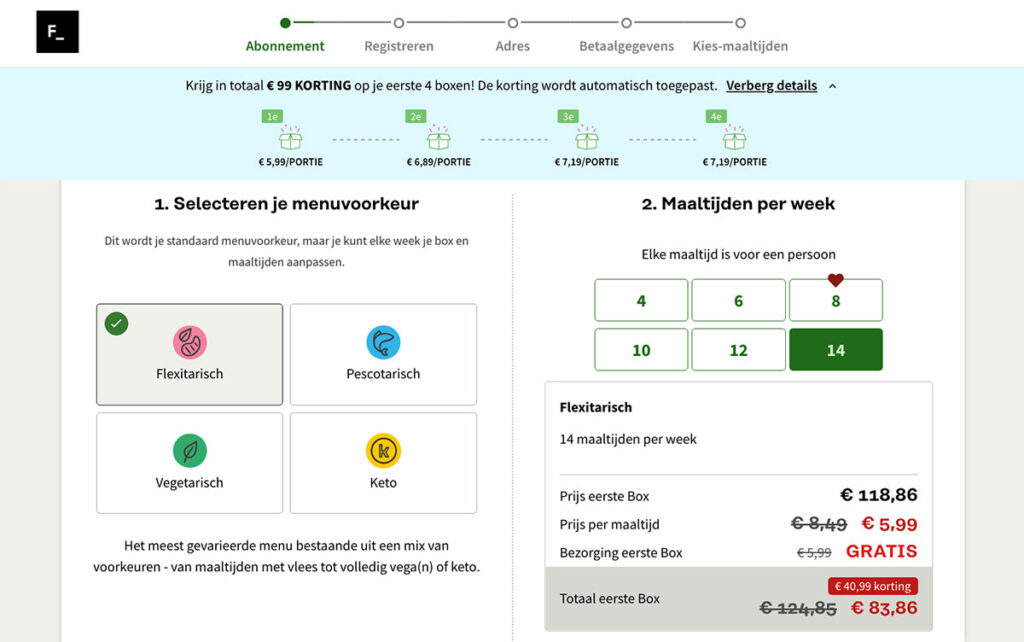 Factor Kortingscode | NU tot €99,00 voordeel (vanaf €5,99)